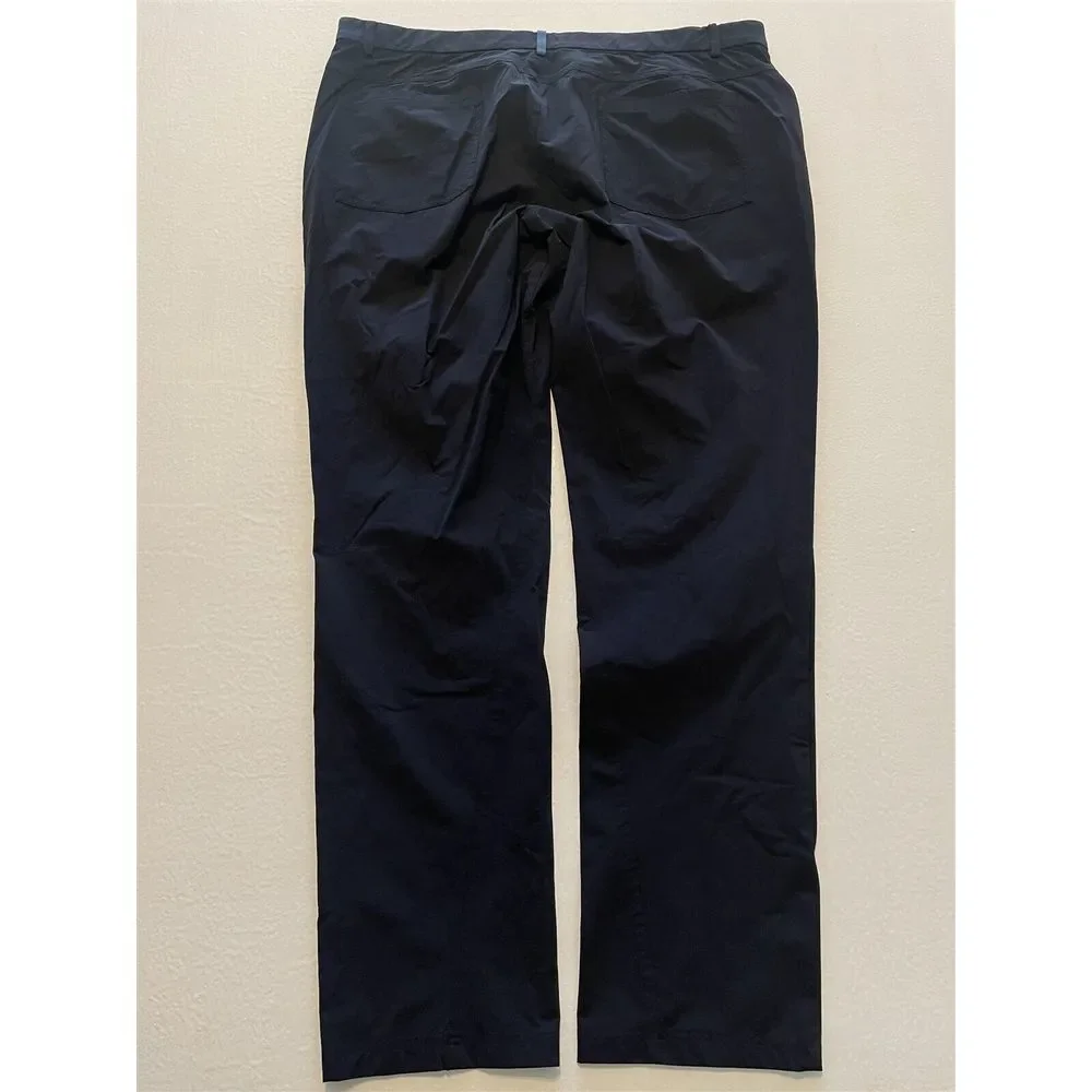 Levelwear 40 x 33 Black QUEST 5 Pocket Performance Tech‎ Golf Pants